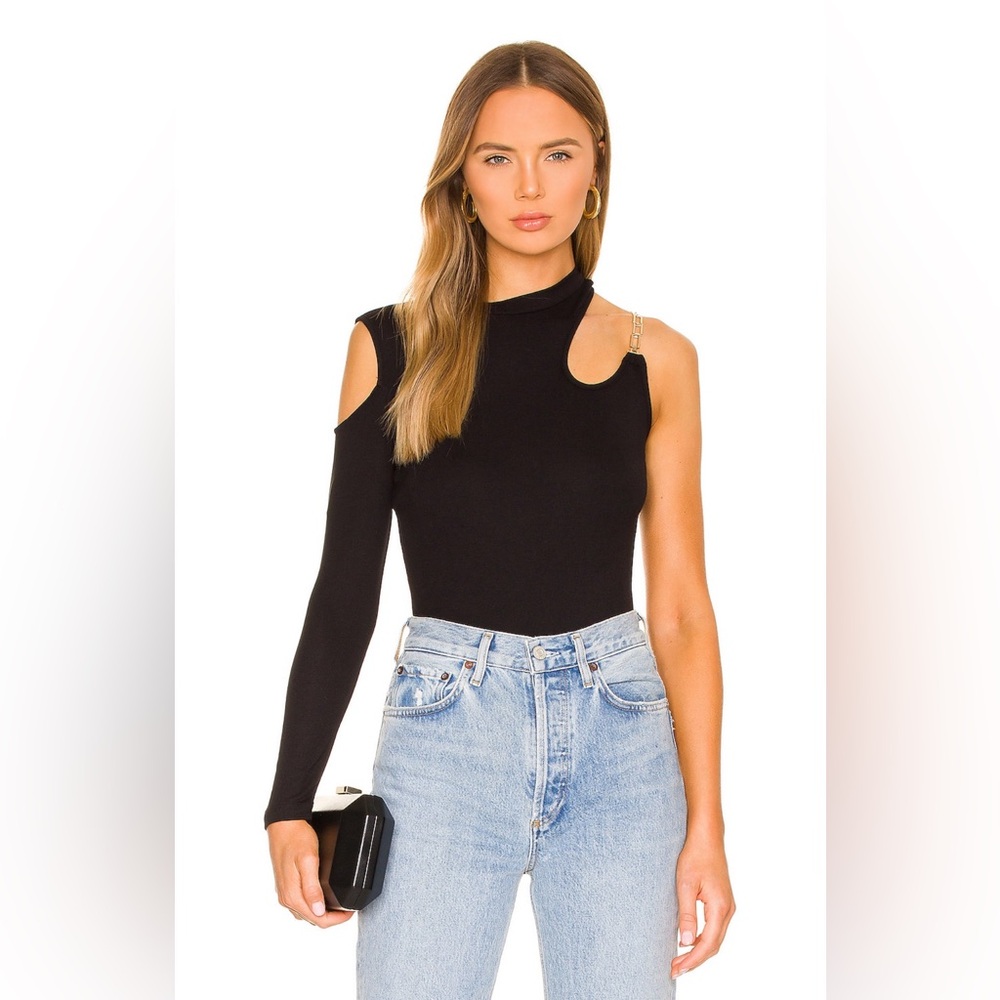 Superdown Alene Asymmetrical body Suit - Size XL - worn once